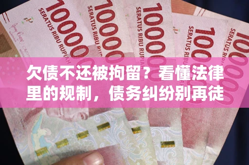 武汉欠债不还被拘留？看懂法律里的规制，债务纠纷别再徒劳奔波