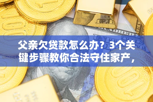 武汉父亲欠贷款怎么办？3个关键步骤教你合法守住家产，别再傻傻替还了！