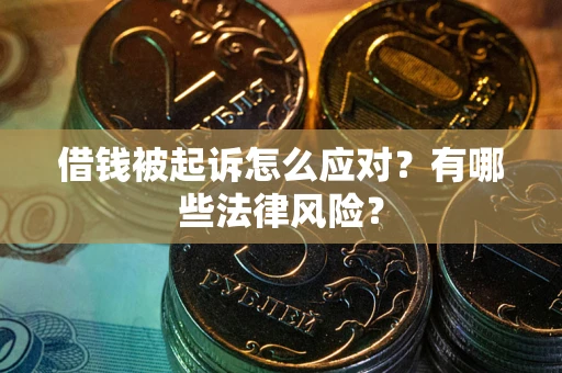 武汉借钱被起诉怎么应对？有哪些法律风险？