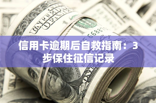 武汉信用卡逾期后自救指南：3步保住征信记录