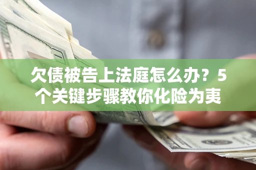 武汉欠债被告上法庭怎么办？5个关键步骤教你化险为夷