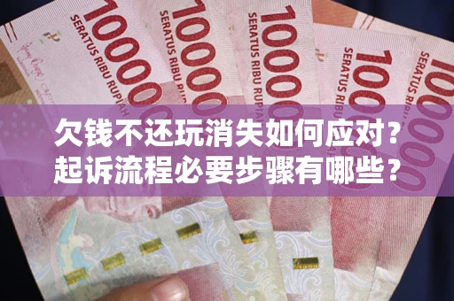 武汉欠钱不还玩消失如何应对？起诉流程必要步骤有哪些？